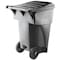 Rubbermaid Commercial 95 gal. MDPE, HDPE Trash Can, Gray 9W2200 - alternate 1